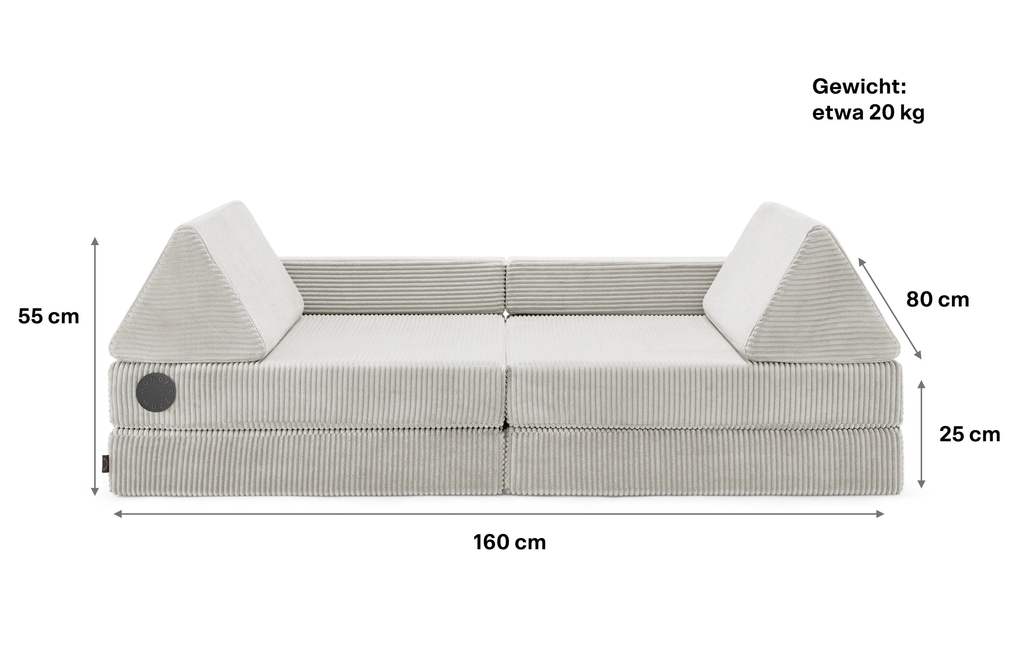 Wonderwuzz Playcouch OH SO SOFY Cord