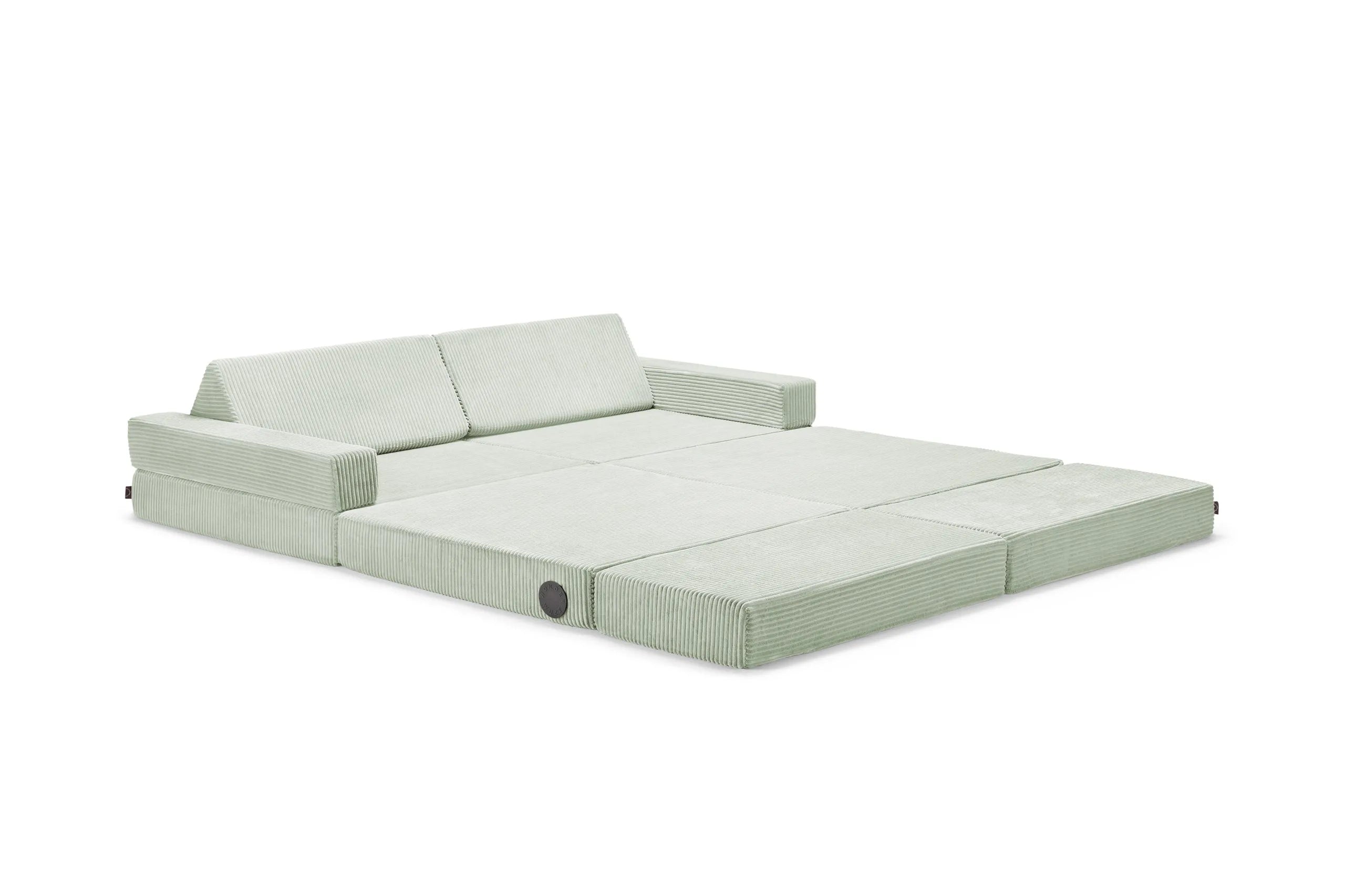 Bundle: Spielsofa und Gästebettmodul DREAM TEAM Cord