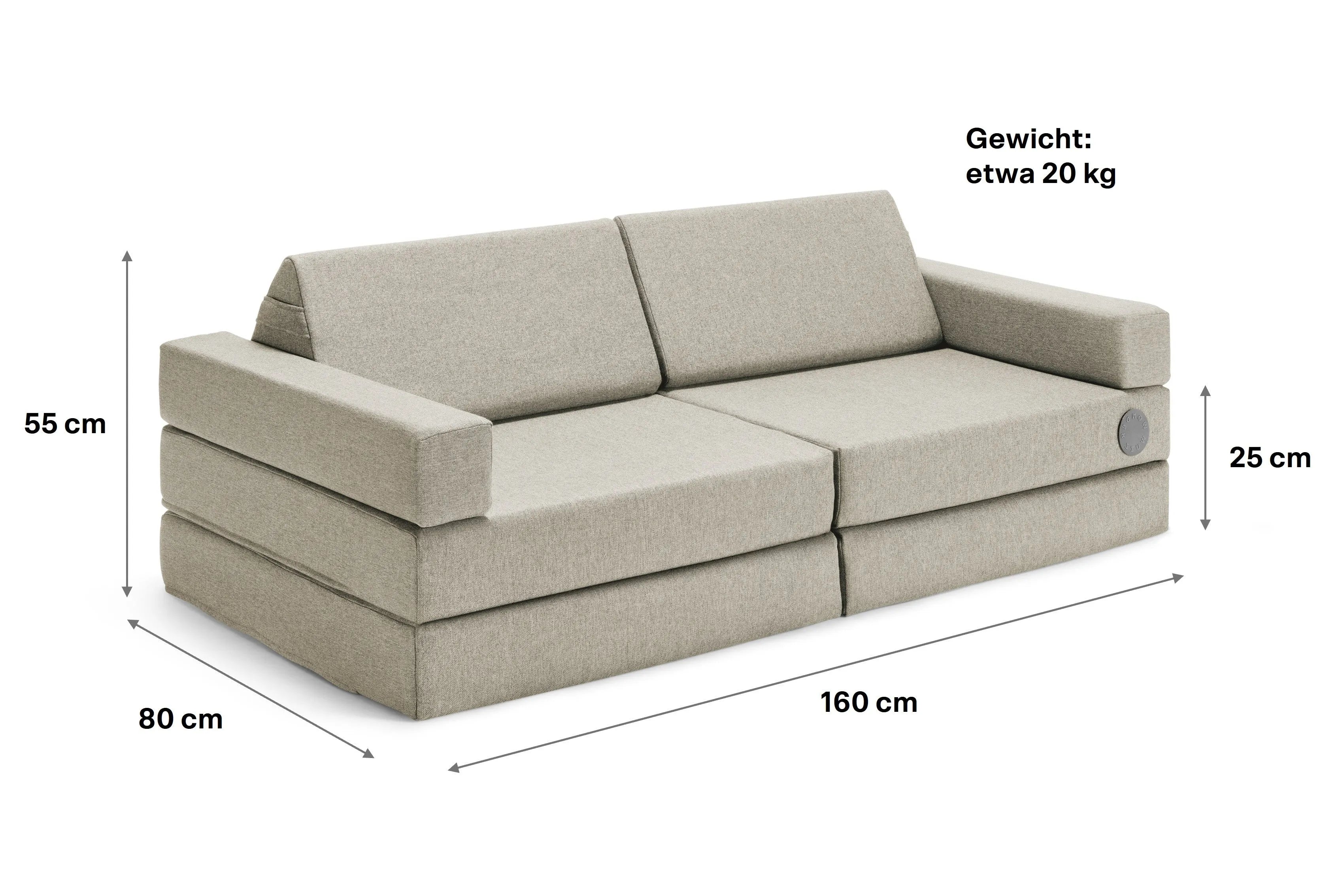 Wonderwuzz Spielsofa Classic