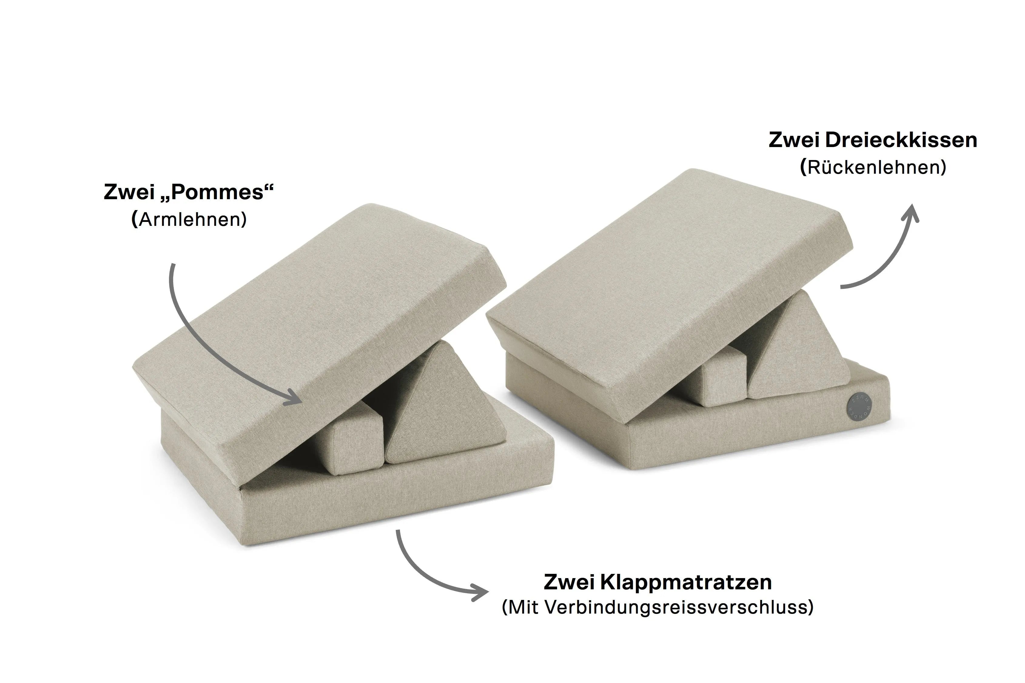 Wonderwuzz Spielsofa Classic